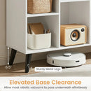 8-Cube Bookcase with Raised Support Legs by DirectDeals