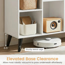 8-Cube Bookcase with Raised Support Legs by LJGDeals
