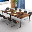8 Feet Conference Room Table Large Meeting Table Seats up to 10 People-White by LJGDeals