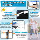 8 Feet ASTM Approved Recreational Trampoline with Ladder-Blue