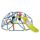 Kids Climbing Dome with Slide and Fabric Cushion for Garden Yard by LJGDeals