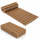8 Feet Outdoor Pathway Straight Roll-Out Patio Boardwalk by LJGDeals