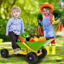 8 Inch Heavy Duty Kids Ride-on Sand Dumper with 4 Wheels-Lime Green