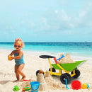 8 Inch Heavy Duty Kids Ride-on Sand Dumper with 4 Wheels by LJGDeals