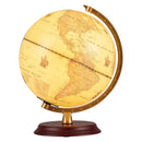 8 Inch Illuminated World Globe Night Light up Globe Lamp with Wooden Stand and HD Map by DirectDeals