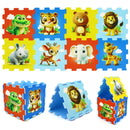 8-Piece Educational Animal Interlocking Baby Play Mat