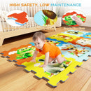 8-Piece Educational Animal Interlocking Baby Play Mat by LJGDeals