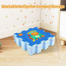 8-Piece Interlocking Baby Floor Puzzle Tiles with Educational Numbers by LJGDeals