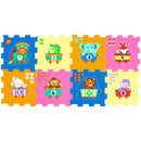 8-Piece Interlocking Baby Floor Puzzle Tiles with Educational Numbers by LJGDeals
