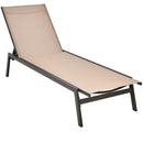 8-Piece Outdoor Furniture Set-Solar Umbrella Bistro Set Conversation Set Chaise Lounger Folding Bed Side Table Swing Chair & Dining Set by LJGDeals