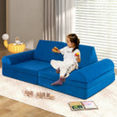 6 Pieces Convertible Kids Sofa Playset with Zipper by DirectDeals
