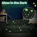 8 Pieces Modular Kids Play Couch Glow in the Dark Toddler Sectional Sofa-Gray