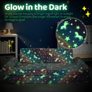 8 Pieces Modular Kids Play Couch Glow in the Dark Toddler Sectional Sofa by LJGDeals