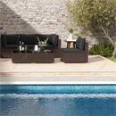 8 Pieces Patio Lounge Set: Comfort and Style Combined by LJGDeals
