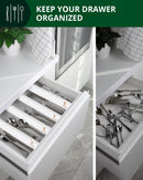 Drawer Dividers 22”, White