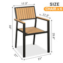 Grain Outdoor Dining Set, 8-Piece