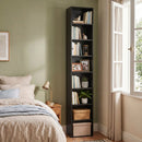 8-Tier Narrow Bookshelf with Adjustable Shelves by LJGDeals