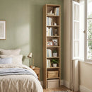 8-Tier Narrow Bookshelf with Adjustable Shelves by LJGDeals