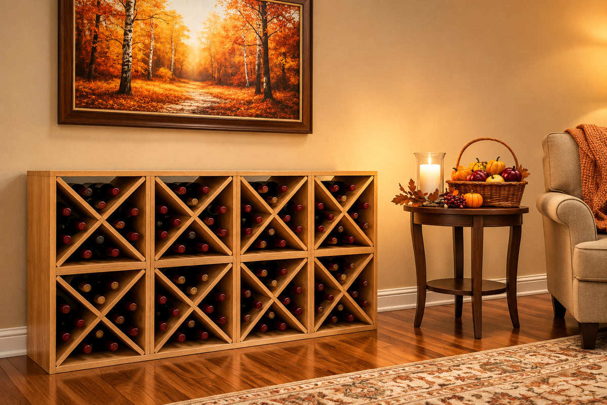 Modular Wine Cube Storage Stackable Design, photo 3 of 7