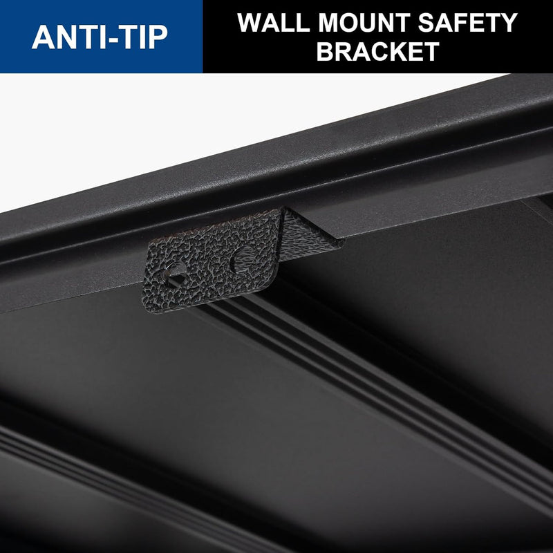 BILT HARD 3300LBS 60" W x 24" D x 72" H Garage Shelving, 5-Shelf Industrial Storage Shelves Heavy Duty, Metal Shelving Units with Adjustable Shelf, Steel Utility Shelves