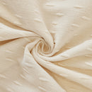 Textured Throw Blanket with 3D Dobby Weave, Minimalist Furniture Protector for Couch