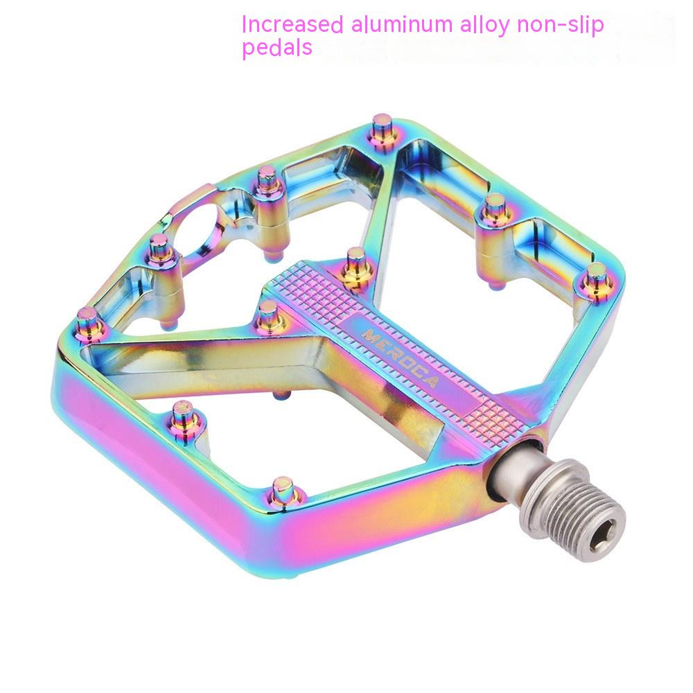 Bicycle Pedal Non-Slip  Bike Pedals Aluminum Alloy Flat Platform Applicable Waterproof Cycling Accessories Bike Pedals Road Bicycle Pedals Cleats Set Clipless Pedals Compatible With Road Bikes, photo 8 of 15