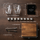 The Wine Savant Luxurious Cigar Glasses - Set of 2