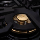 36” Freestanding Gas Range with 6 Sealed Burners Cooktop, Natural Gas/LP Convertible - AK-G36N05A-BS