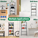 3/4/5/6/7/8 Tier Storage Shelves-Adjustable Wire Shelving Rack-Multi Sizes by 2Dropme