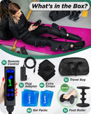 LX10 Full Leg Compression Massager Upgraded, Charcoal Black by Lunix