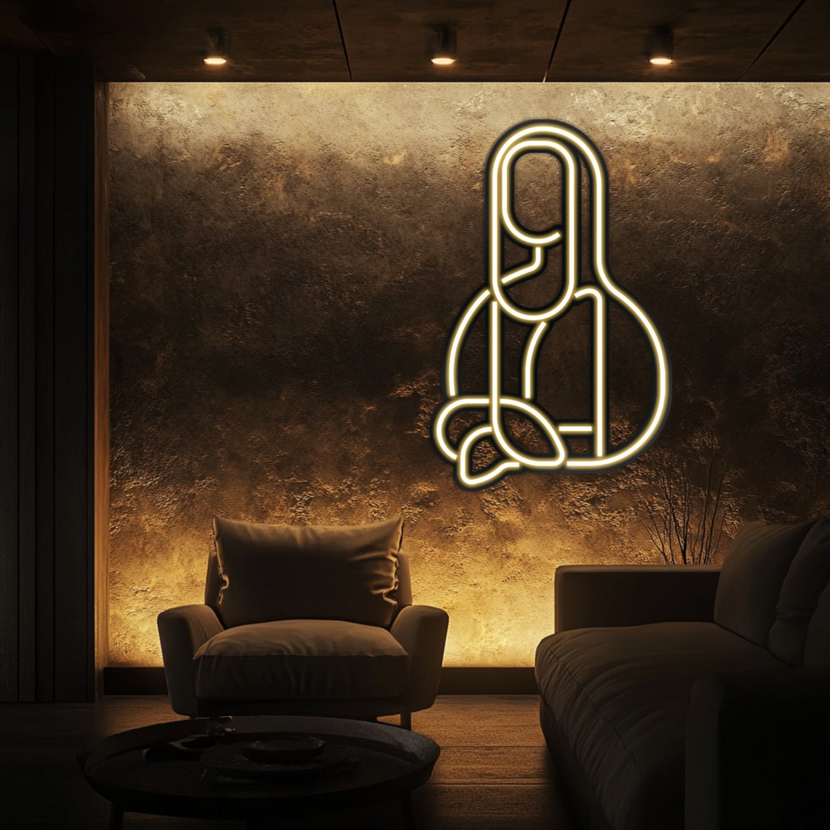Mona Lisa Metal Neon Wall Art- LN0010, photo 8 of 8
