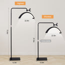 Half Moon LED Floor Lamp for Tattoos, Estheticians, Office, Living Room, Working, and Reading by EP Designlab LLC
