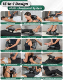 LX26 2 Head Deep Tissue Massager, Charcoal Black