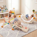 8-in-1 Foldable Climbing Set for Toddlers with Rocket Theme by LJGDeals