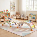 8-in-1 Foldable Climbing Set for Toddlers with Rocket Theme by LJGDeals
