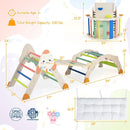 8-in-1 Foldable Climbing Set for Toddlers with Rocket Theme by LJGDeals
