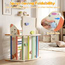 8-in-1 Foldable Climbing Set for Toddlers with Rocket Theme by LJGDeals