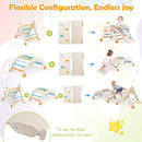 8-in-1 Foldable Climbing Set for Toddlers with Rocket Theme by LJGDeals