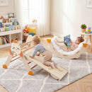 8-in-1 Foldable Climbing Set for Toddlers with Rocket Theme by LJGDeals