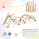 8-in-1 Foldable Climbing Set for Toddlers with Rocket Theme by LJGDeals