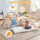 8-in-1 Foldable Climbing Set for Toddlers with Rocket Theme by LJGDeals