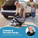 8-in-1 Folding Kids Tricycle with Removable Canopy and Push Handle by LJGDeals