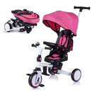 8-in-1 Folding Kids Tricycle with Removable Canopy and Push Handle by LJGDeals