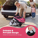 8-in-1 Folding Kids Tricycle with Removable Canopy and Push Handle by LJGDeals