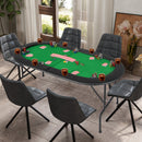 8 Players Texas Holdem Foldable Poker Table