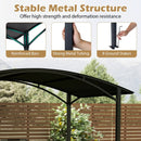 8 x 5 x 7 FT Grill Gazebo Outdoor BBQ Canopy with Metal Frame by DirectDeals
