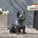 Outdoor French Bulldog Garden Sculpture