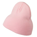 8 inch Acrylic Short Blank Beanie