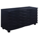 Monette - 3 Drawer Server Sideboard - Black by HouseOfZazla