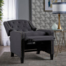 Classic Fabric Push Back Chair by Unique Piece Furniture